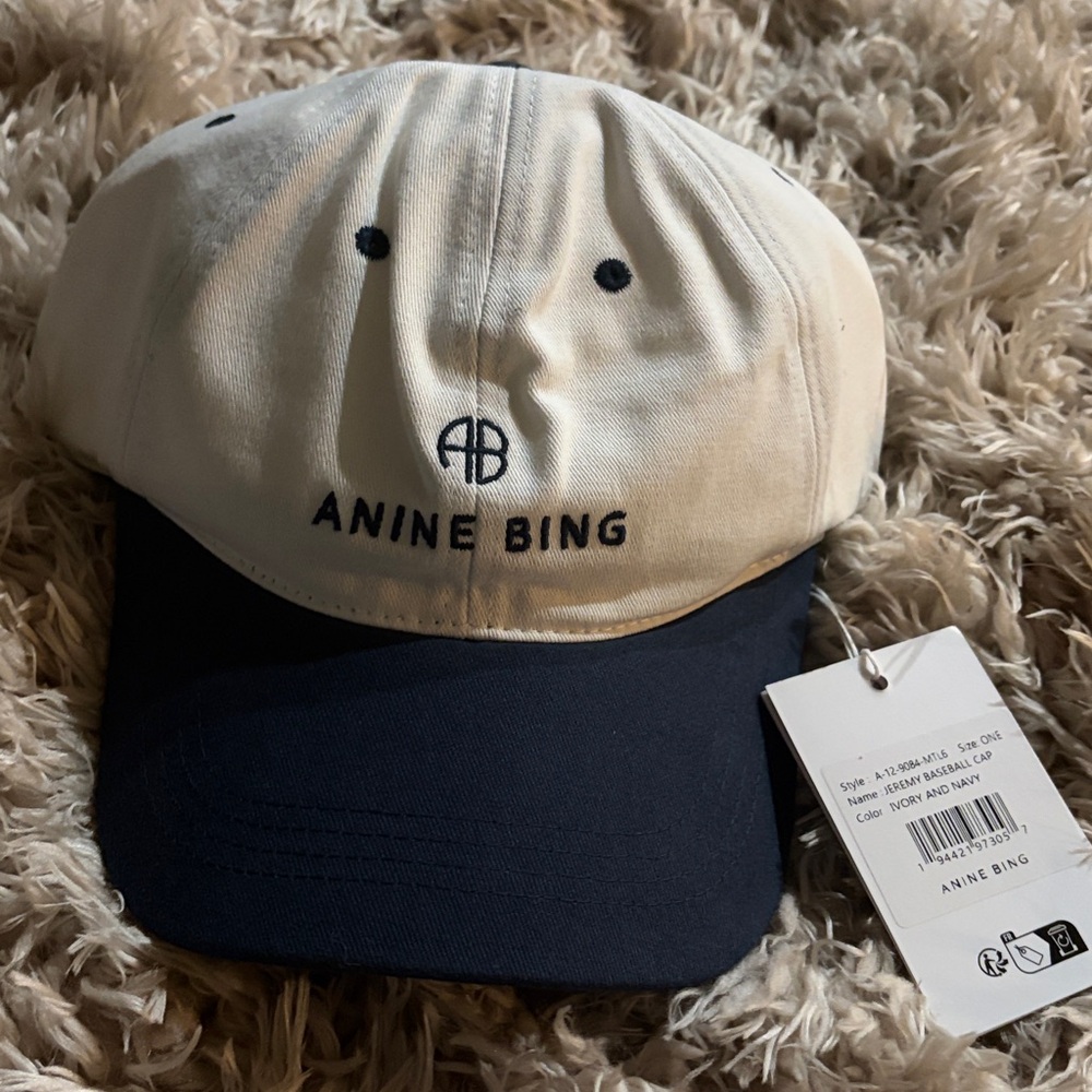 NWT Anine Bing Jeremy baseball cap - Picture 9 of 9
